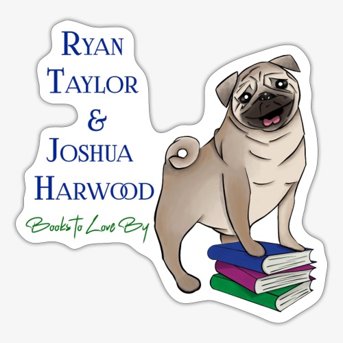 Books to Love By Author Logo - Sticker