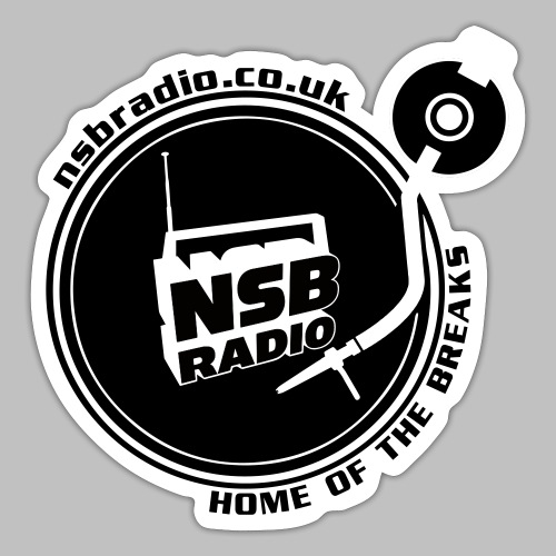 NSBRadio Retro Logo - Sticker