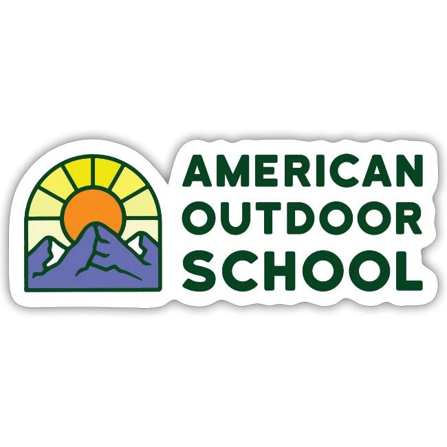 American Outdoor School Standard Logo