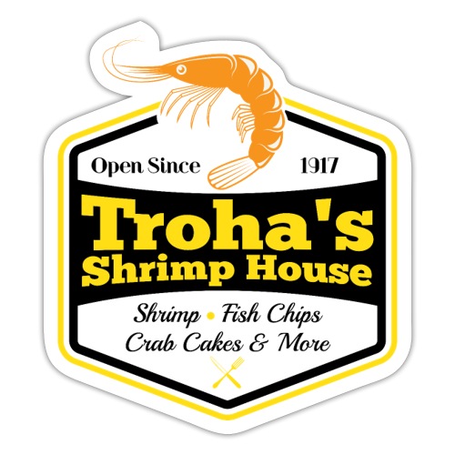 Troha's Logo - Sticker