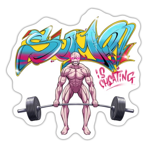 Sumo is Cheating by Pheasyque - Sticker