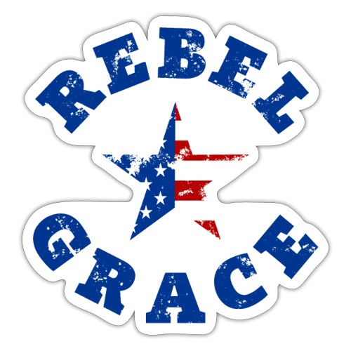 RG Flag Star Blue - Sticker