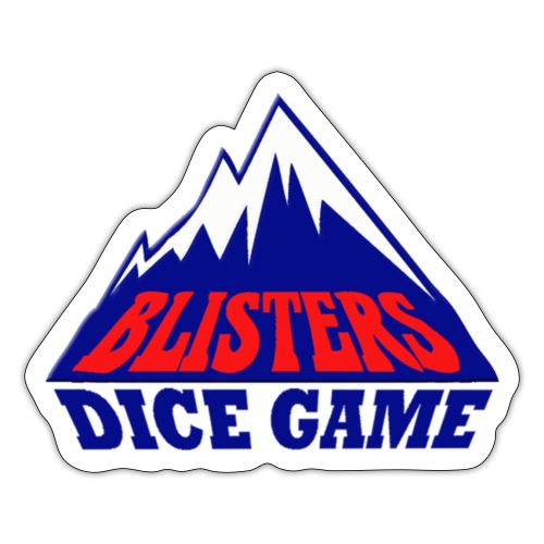 Blisters Dice Game logo - Sticker