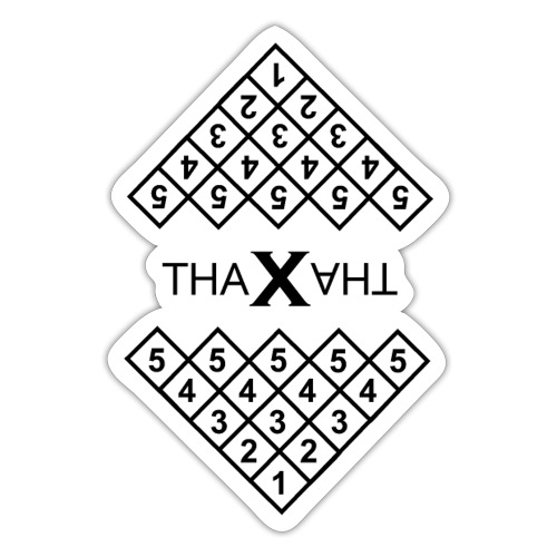 Thax Game logo - Sticker