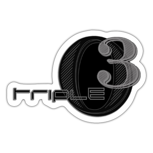 Triple 03 Logo - Sticker