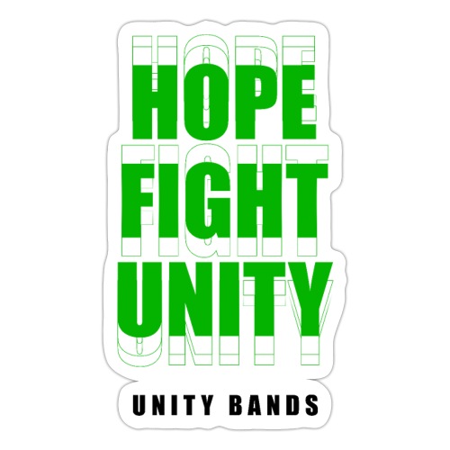 Hope Fight Unity - Sticker