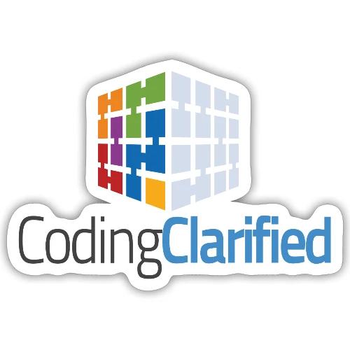 Coding Clarified Medical Coding Merchandise - Sticker
