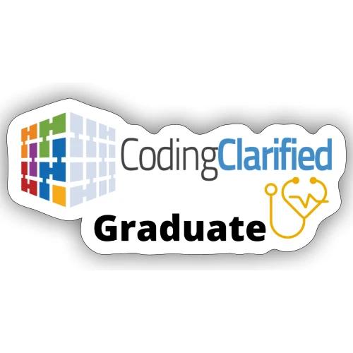 Coding Clarified Graduate - Sticker