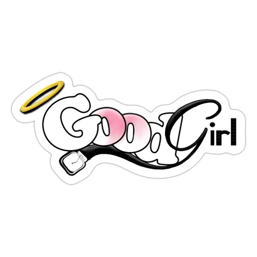 Good Girl Spanking Belt Naughty - Sticker