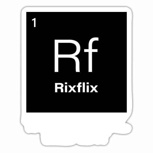 Rix Flix Universal Element black - Sticker