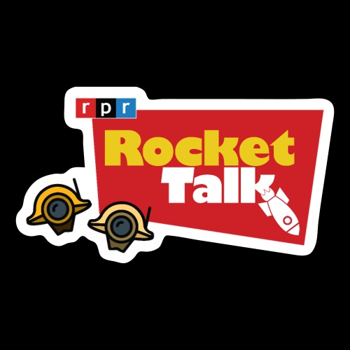 Rocket Talk, from Rebel Public Radio - Sticker