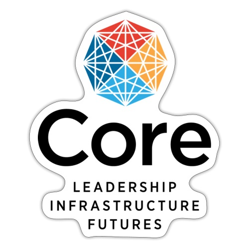 Core: Leadership, Infrastructure, Futures - Sticker