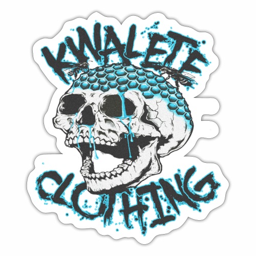 Kwalete Clothing Fly Skull MMXXII - Sticker
