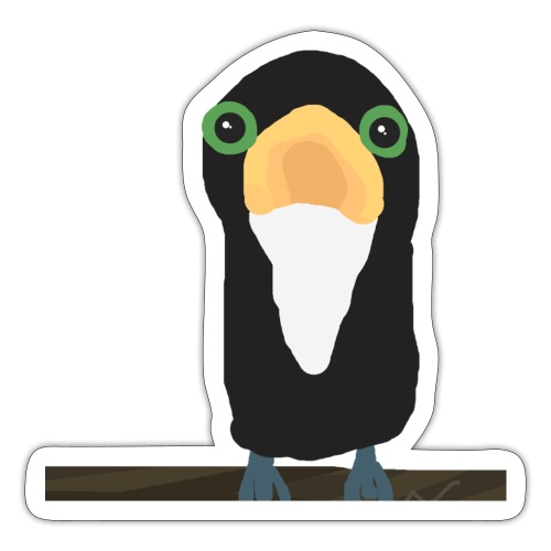 Toucan on a branch - Sticker