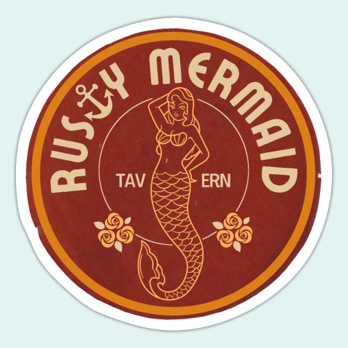 Rusty Mermaid - Sticker