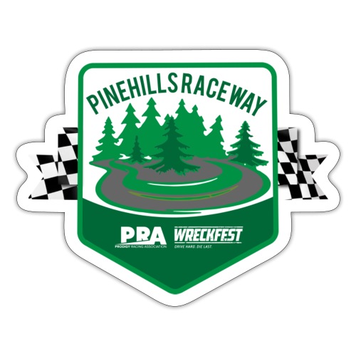 Pinehills Raceway - Sticker