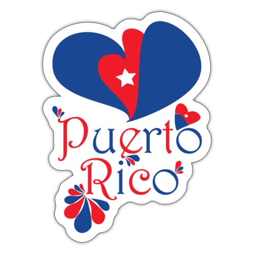 Love Puerto Rico - Sticker