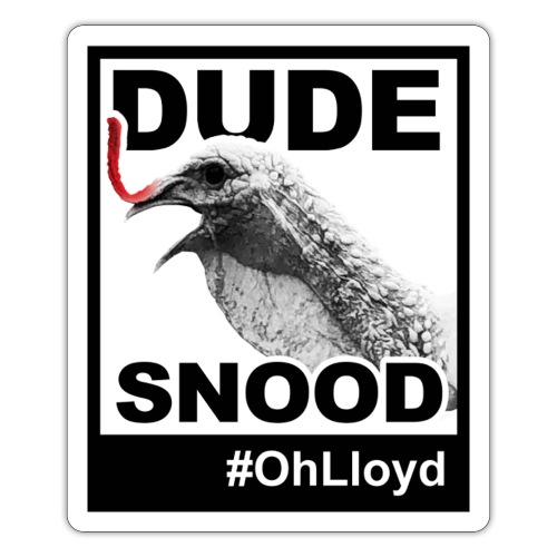 The Dude Snood - Sticker