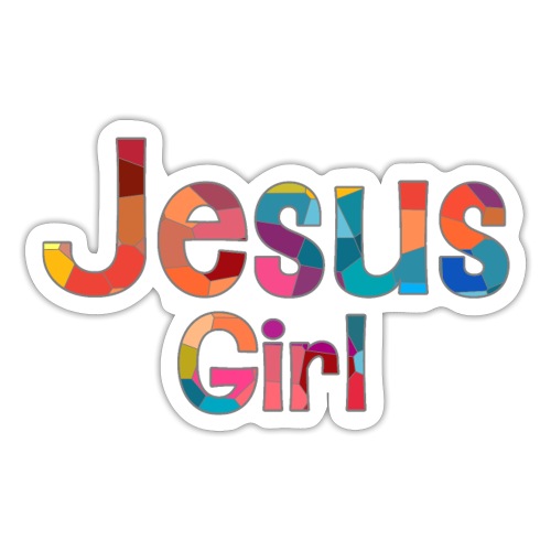 Jesus Girl by plenttiful - Sticker