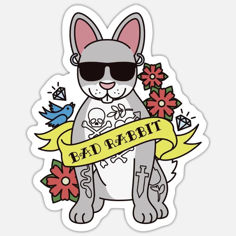 Bad rabbit tattoo - Bronctattooaus.com