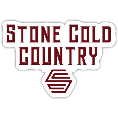 Stone Cold Country Band - Full Logo - Sticker