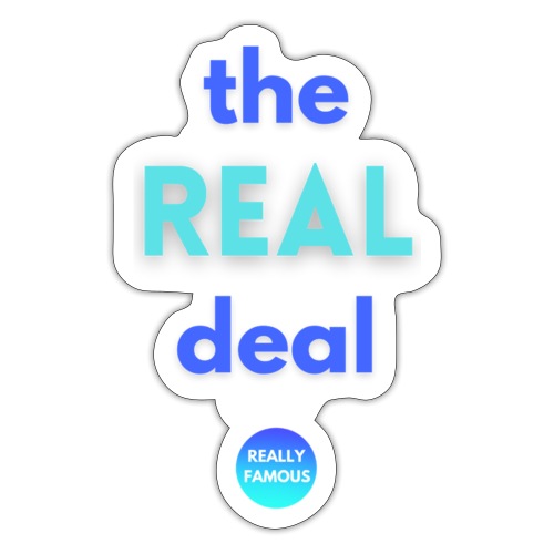 The Real Deal - Sticker
