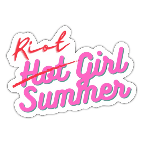Riot Girl Summer - Sticker