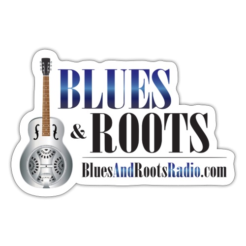 Blues & Roots Radio Logo - Sticker
