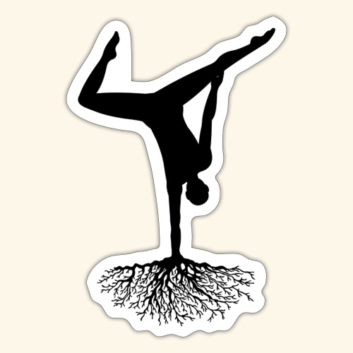 Root and Branch Handstand - Sticker