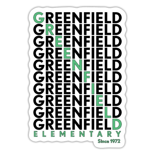 Greenfield Elementary - Sticker
