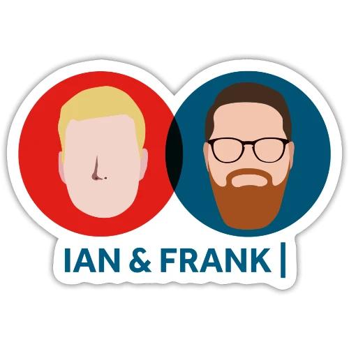 Ian & Frank - Sticker