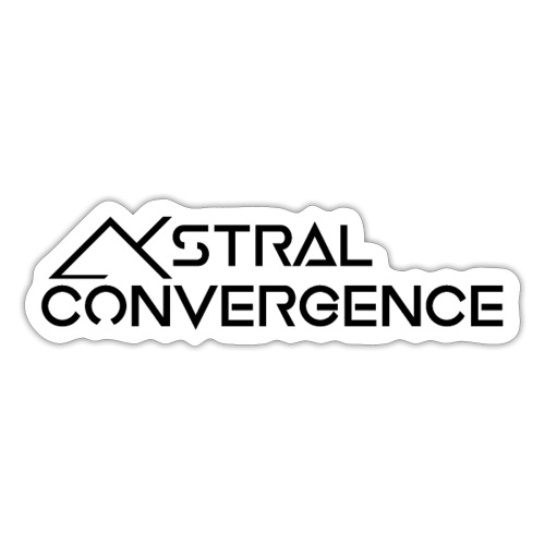 Astral Convergence Lettering - Sticker