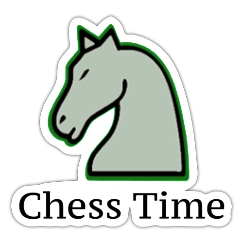 Chess Time - Sticker