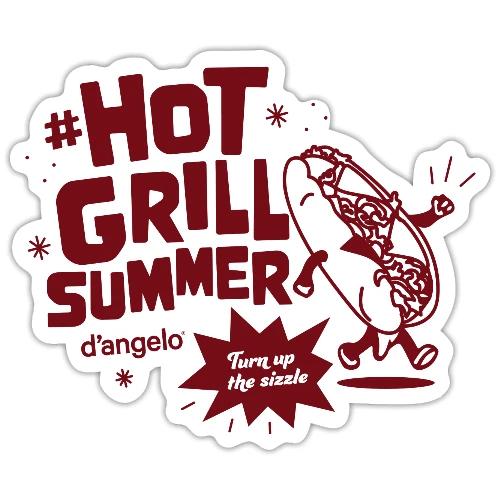 Hot Grill Summer - Sticker