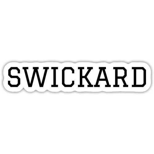 SWICKARD - Sticker