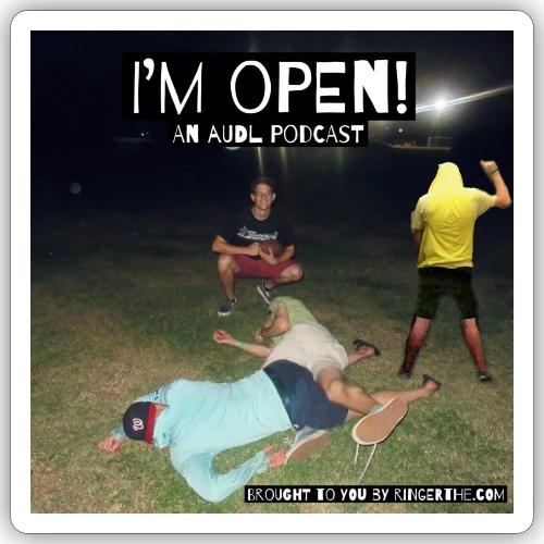 I'M OPEN! Podcast Logo - Sticker