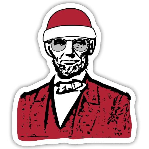 Hip Abraham Lincoln - Sticker