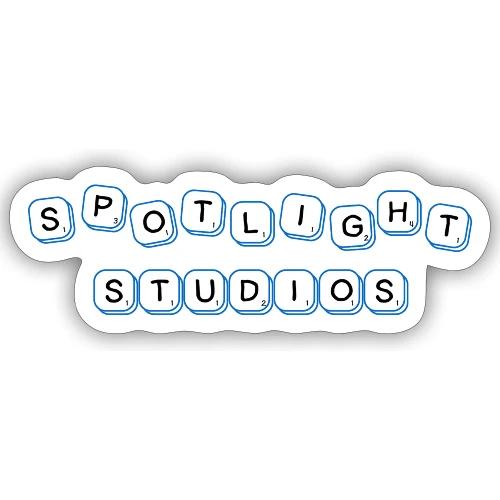 Spotlight Scrabble Tiles - Sticker
