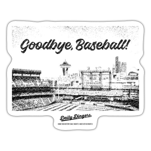 Goodbye, Baseball! - Sticker