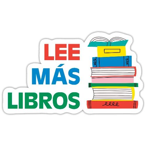 Lee Más Libros - Sticker