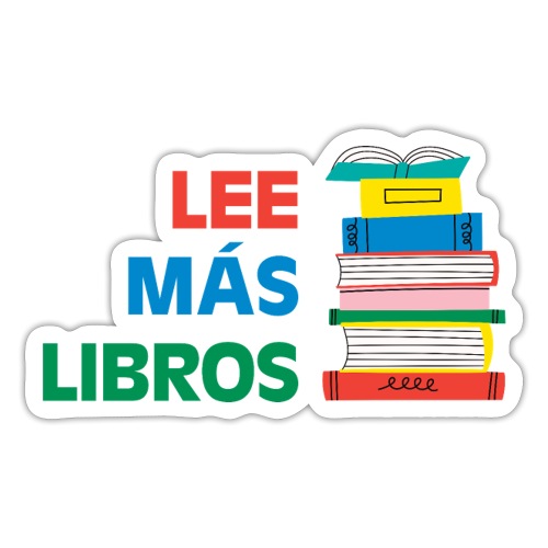 Lee Más Libros - Sticker