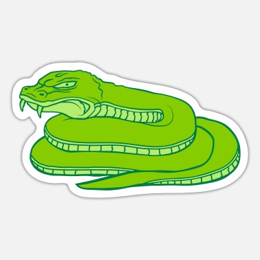 Snake Cartoon Stickers | Unique Designs | Spreadshirt