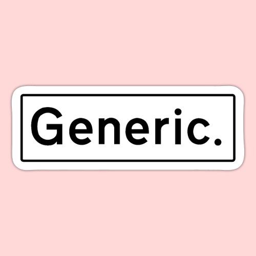 Generic - Sticker