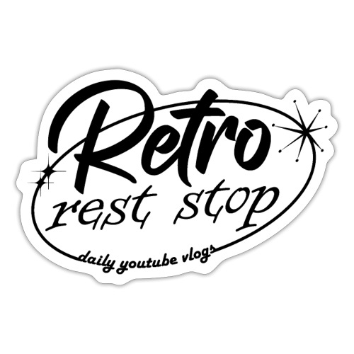 Retro Rest Stop 2 - Sticker