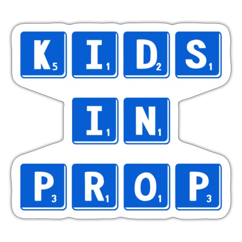 Kids In Prop Logo - Sticker