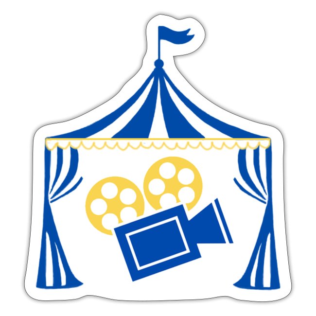 Tent Logo Sticker