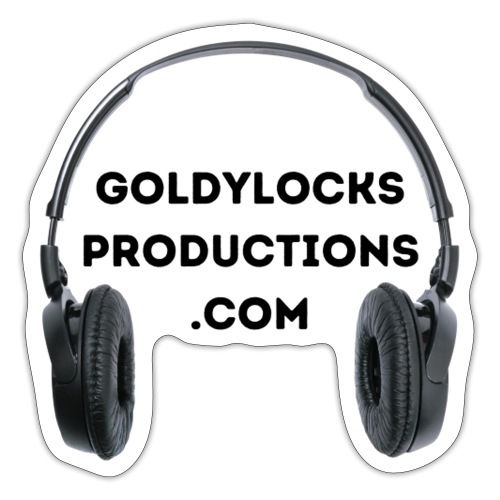 Goldylocks Productions Headphones - Sticker