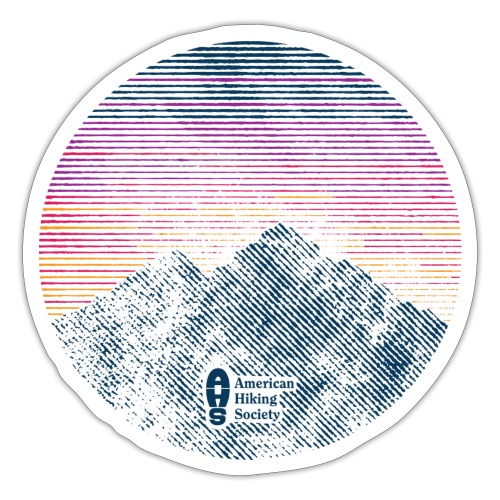 Mountain Sunset - Sticker