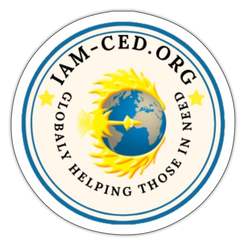 iam-ced.org Round - Sticker