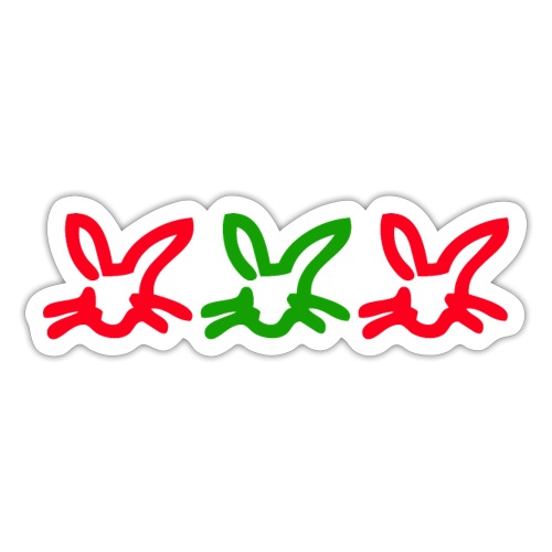 Bunny Christmas Collection - Sticker